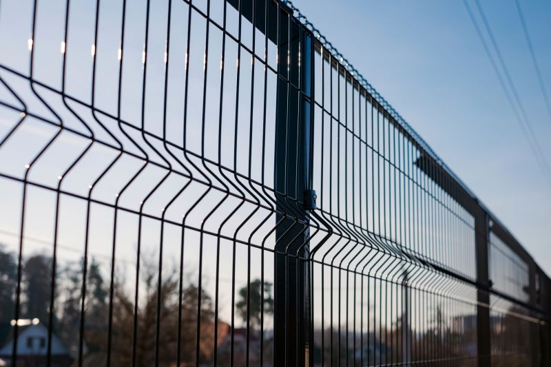Iron Wire Fence Installation